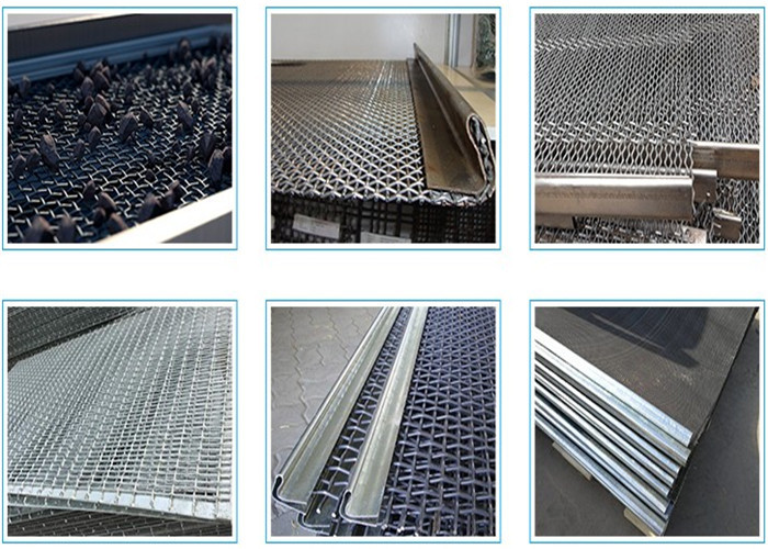 1x1m 2.5mm 8mm Aperture Crimped Mesh Screen