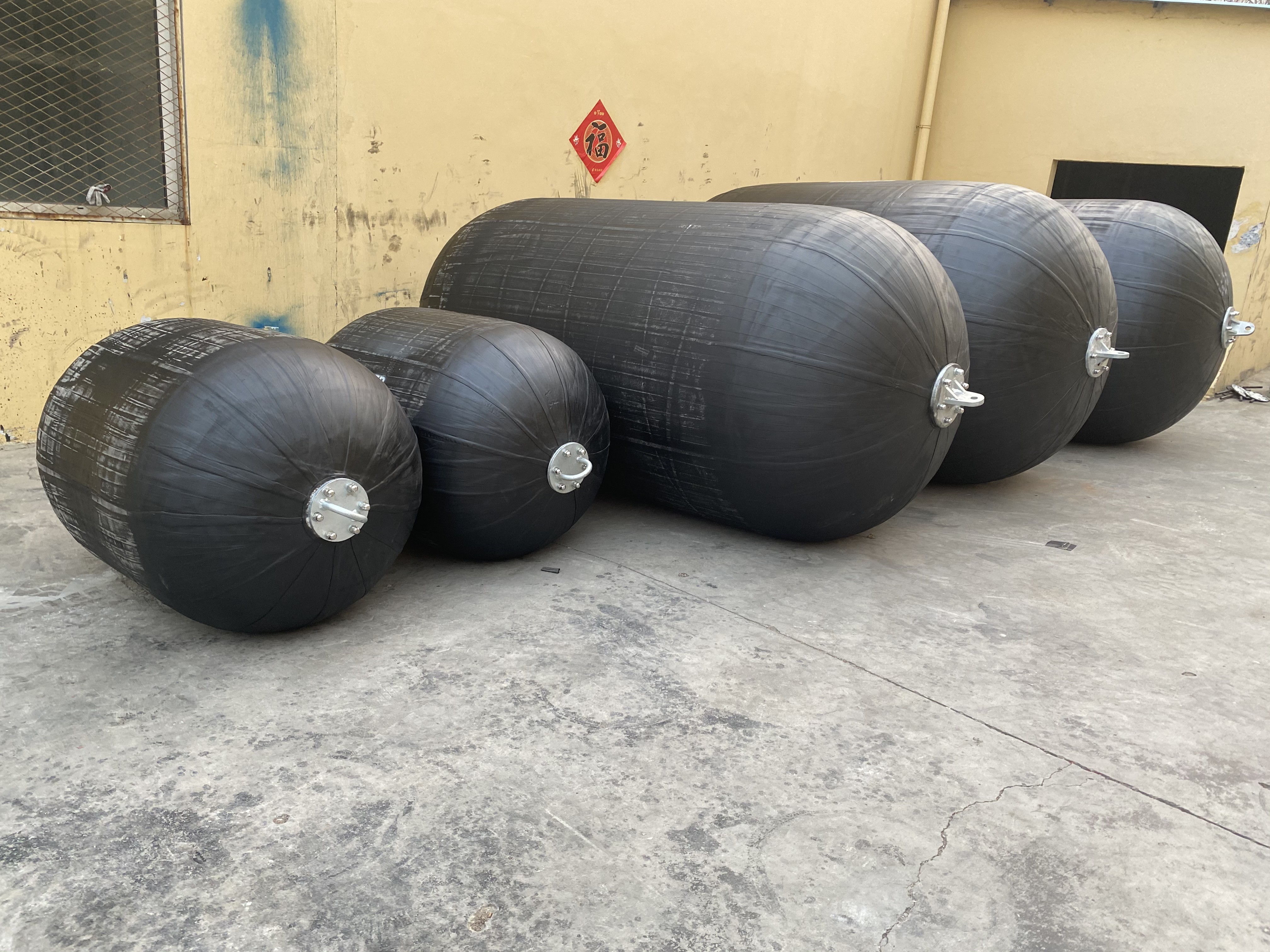 Boat Protection with Inflatable Rubber Fenders and Dipped Tyre Cord Fabric Materials