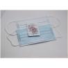 Buy cheap Three Layer Disposable Face Masks Without Glass Fibre Hypoallergenic from wholesalers