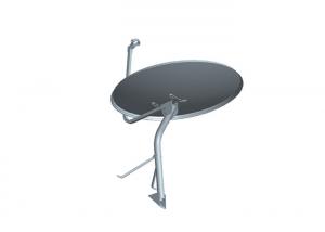 Buy cheap 37.5dBi Gain Ku-Band Antenna , Ku Band Satellite Antenna Pedestal / Wall Mounted product