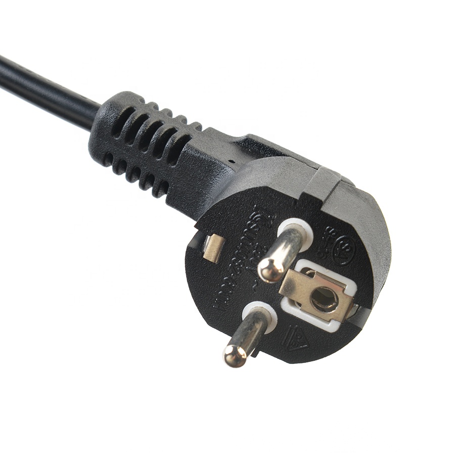 KC Standard C19 Connector Copper Power Cord Extension Cords with Insulation Protection H05VV-F/H05RN-F 3x0.75-1.5MM2