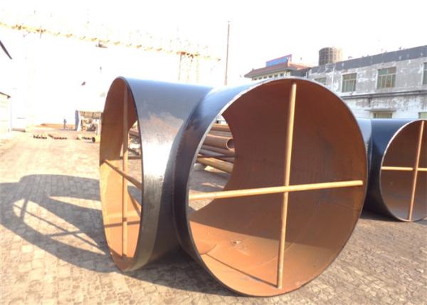 A420 Alloy Steel Tee Steel Pipe Fittings Seamless Butt Weld Carbon Steel