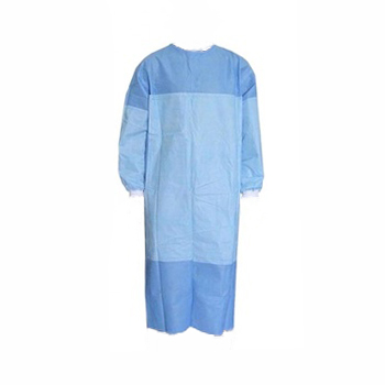 Medical Breathable Soft Disposable SMS Sterilized Surgical Reinforced Gowns