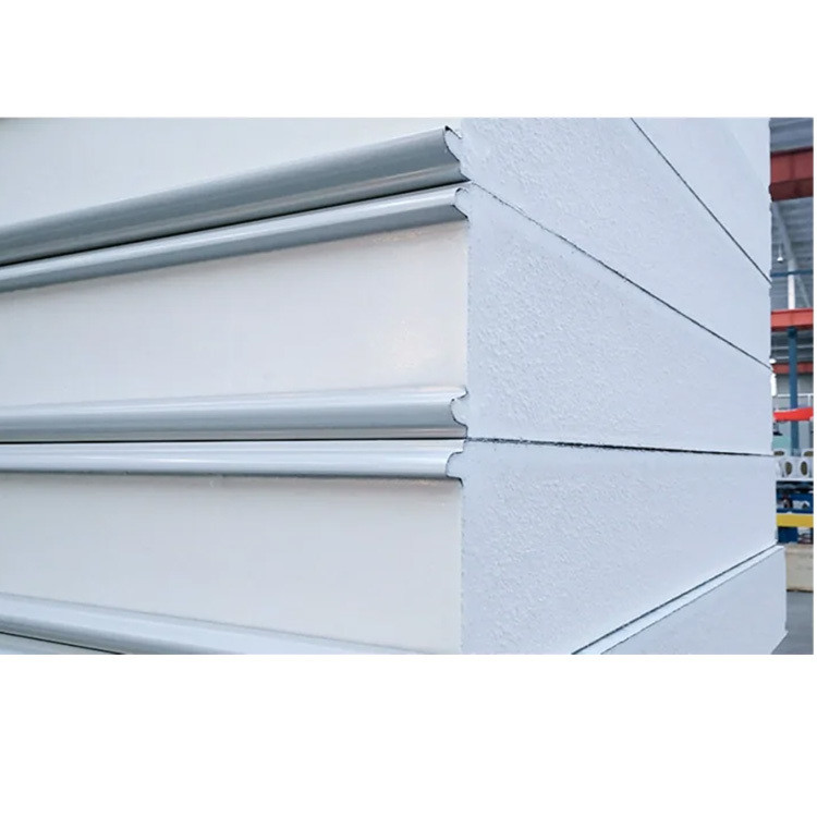 Fireproof PU Polyurethane Composite Panels For Cold Room Warehouse Construction