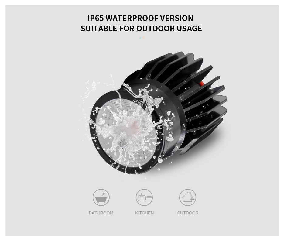 MR16 Module Full Spectrum 12W IP65 / IP20 Commercial Lighting