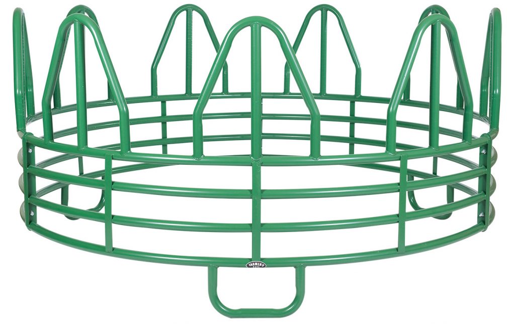 HORSE--ROUNDBALE-FEEDER