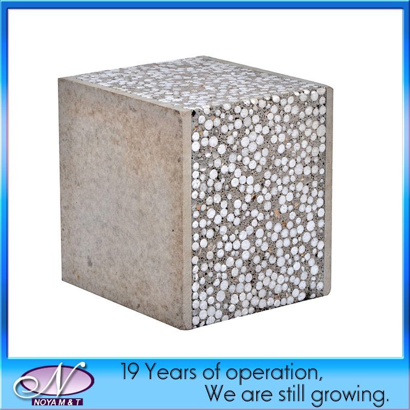 Acoustic Sound Absorption Structural Insulated Polyurethane EPS Sandwich Foam Panel