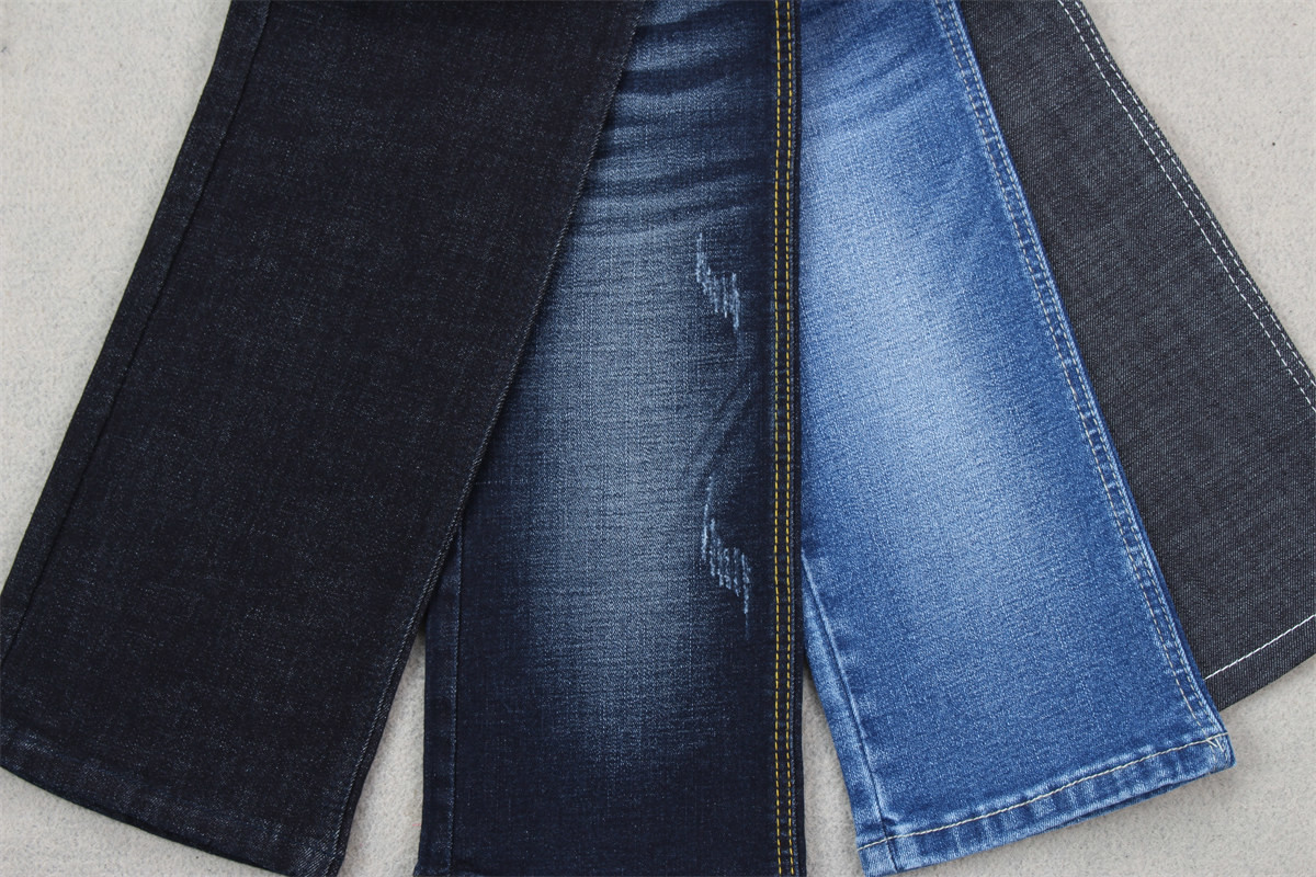 10.5oz Big Stretch Crosshatch Slub Denim Fabric 58/59"