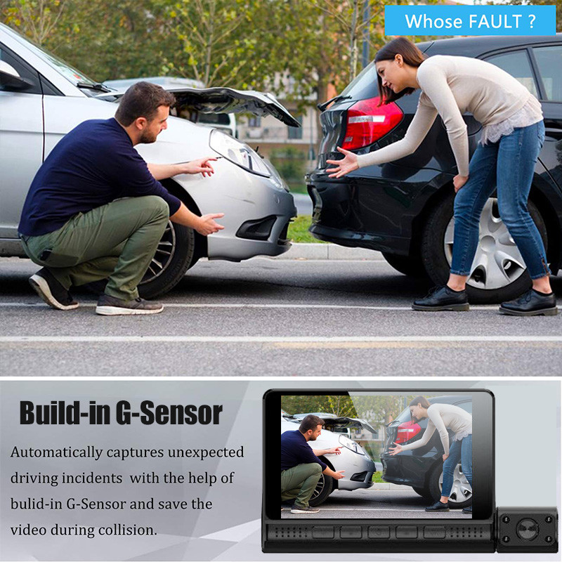 FHD Digital Camcorder Car DVR 1080p Gps Touchscreen Android DVR Dashcam