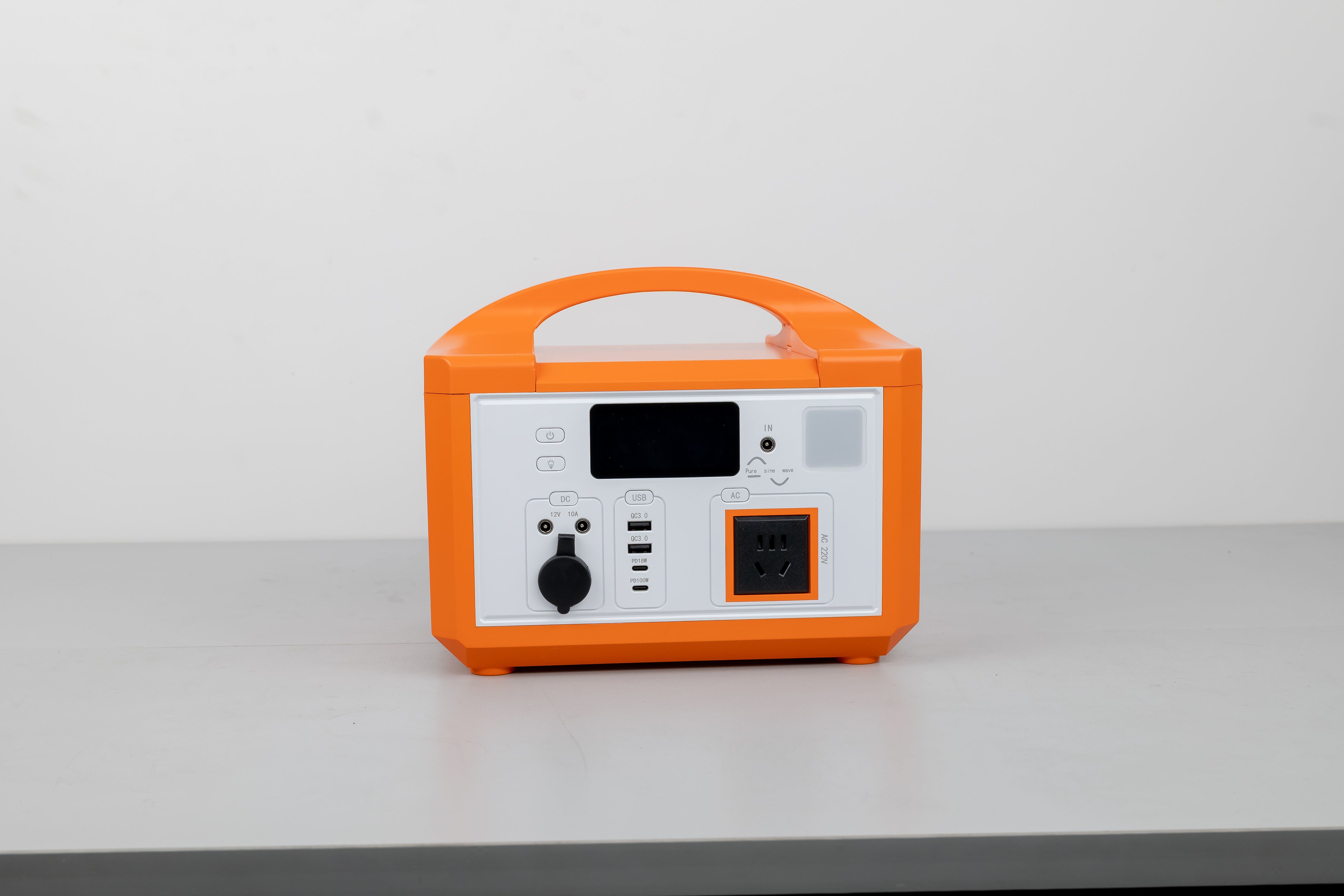 600W AC Outlet Recharge Lithium Iron Phosphate Battery With Fireproof Battery Pack Backup Power Station For Drone Supply