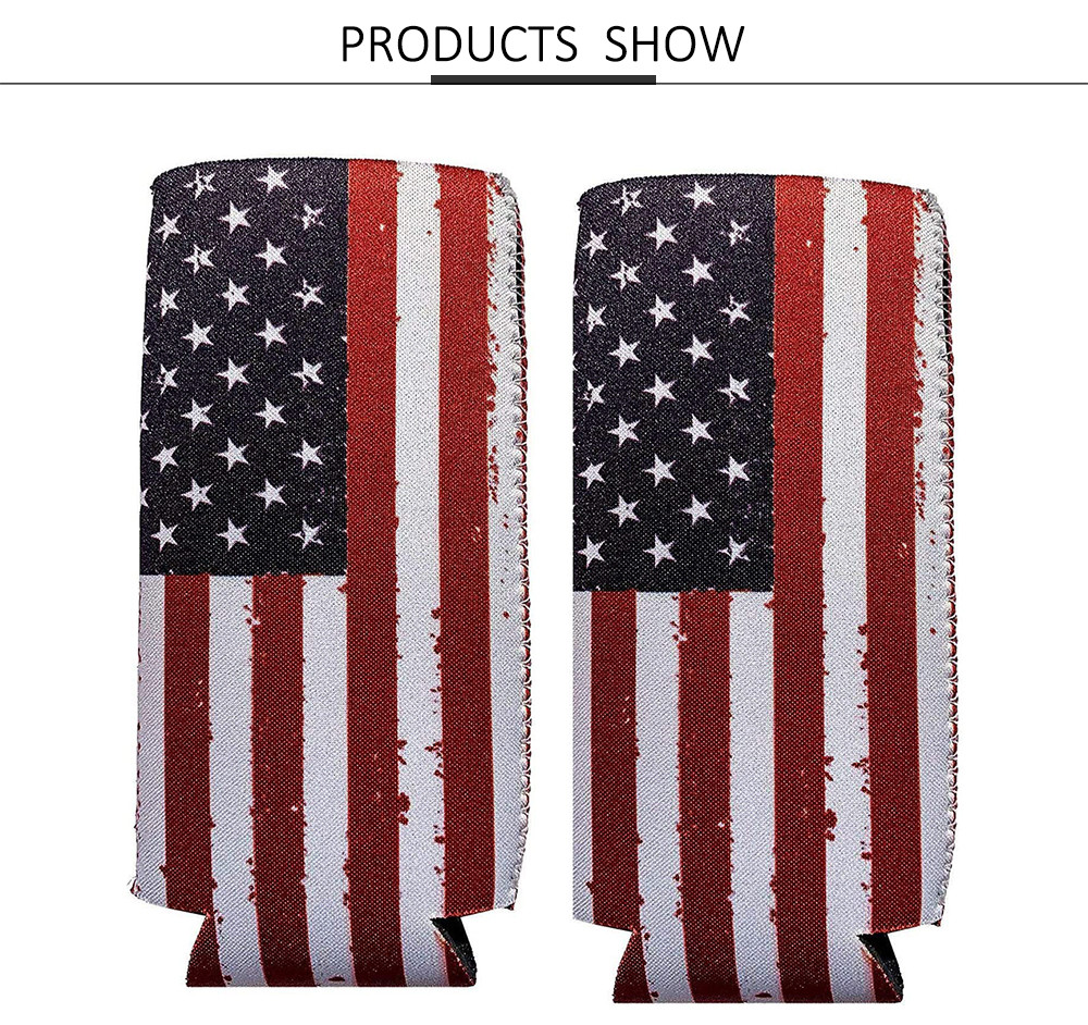 12 Ounce Neoprene Beer Can Cover Sleeves Tall Can Cooler Sleeve