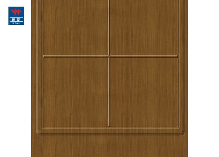 Carving Fire Rated PVC Composite Interior MDF Laminated Wood Fire Doors