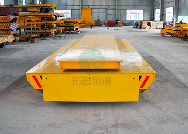 Cable Reels Powerded Motorized Material Handling 20 Ton Transfer Cart with Hydraulic Lifting