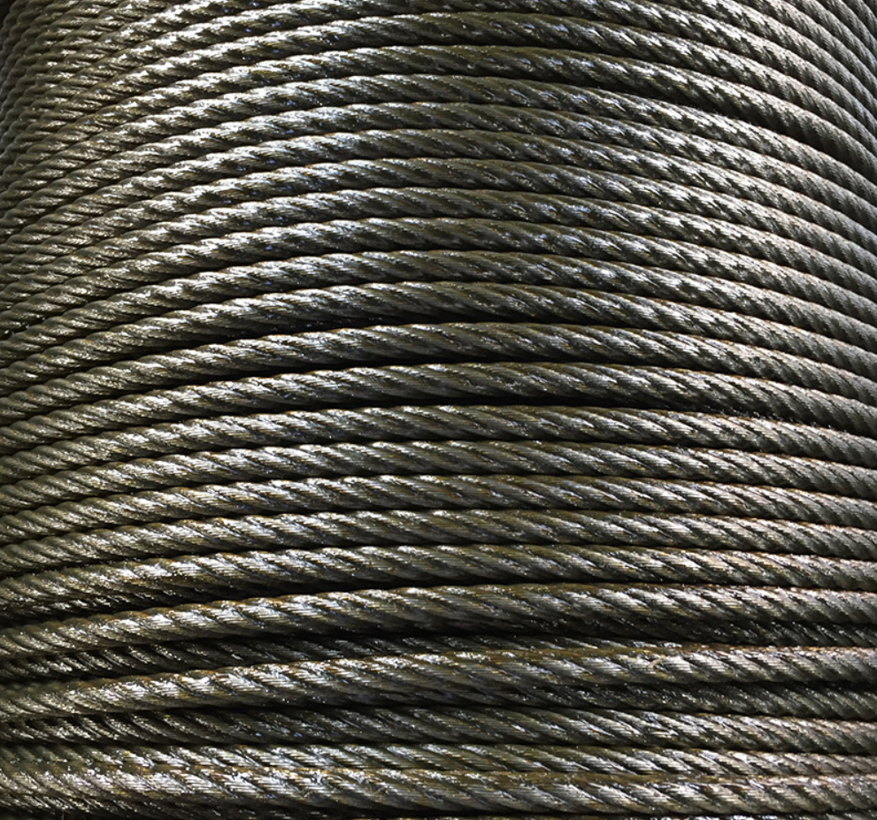 Cable Steel Wire Rope 19mm Galvanized For Highway Barrier Road Guardrail