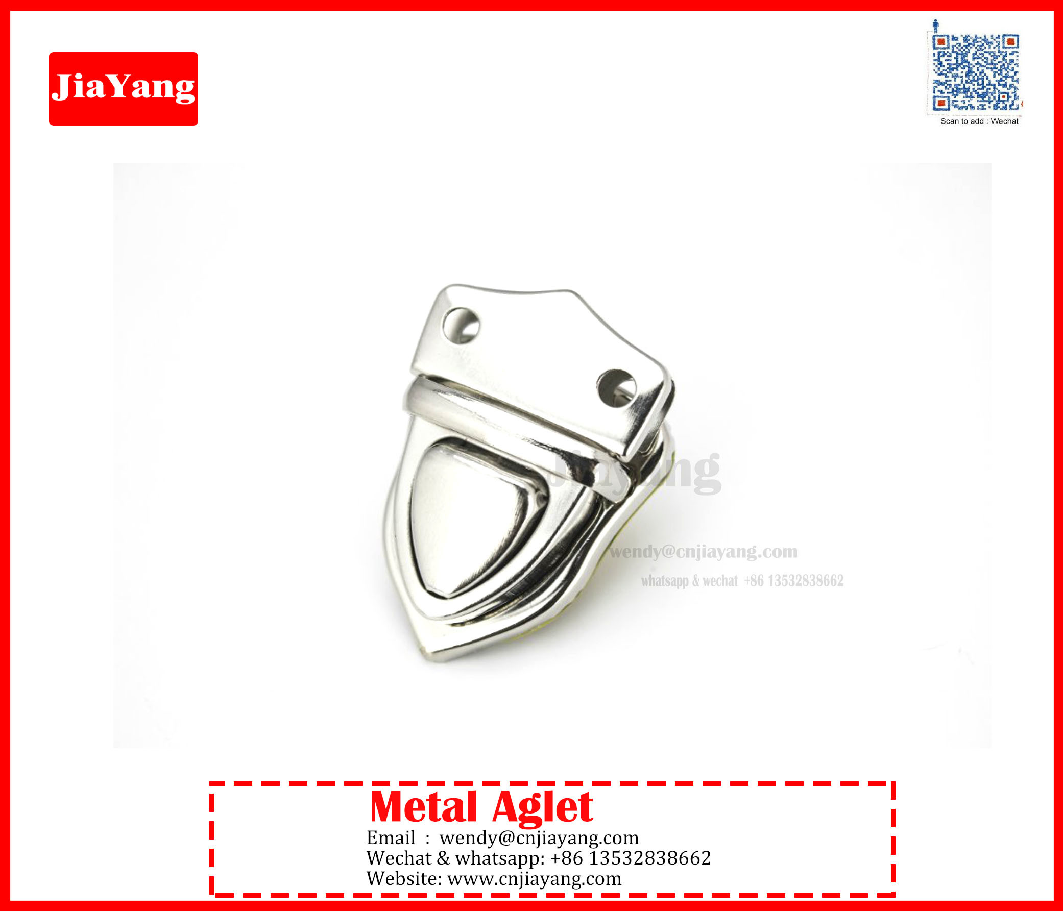 lock metal bag buckle for bags
