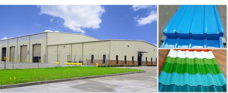 Prefab Industrial Buildings Steel Portal Frame Structure Prefabricated Warehouse