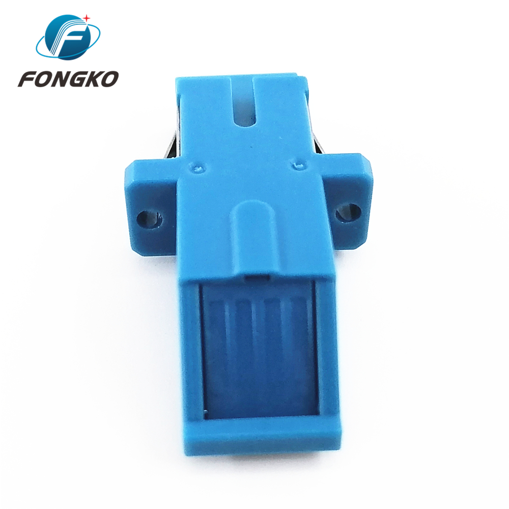 SC Fiber Optical cable Lc Fiber Coupler Upc Adapters With Flange SX