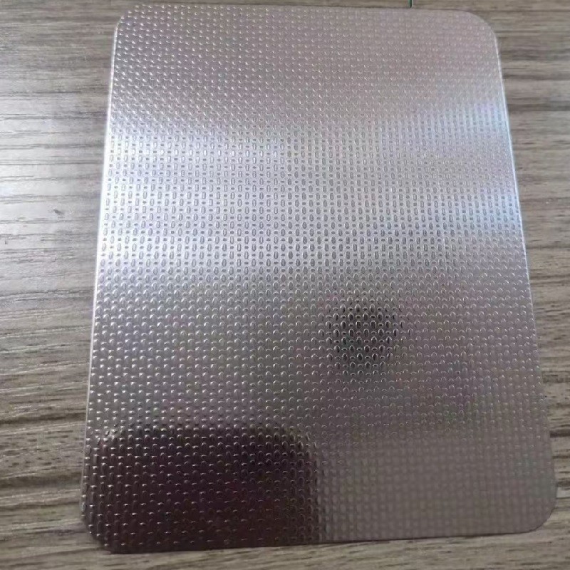 Stainless Steel Embossed Sheet / Etch Sheet AISI304 With Good Wear Resistant