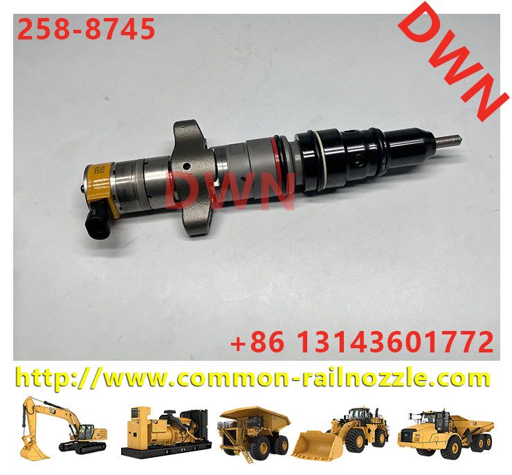 258-8745 Common Rail Excavator Fuel Injector For 324D 325D 329D 330D 336D Excavator