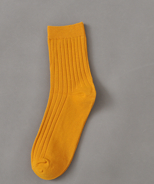 Solid Color Thick Business Mens White Dress Socks Business Casual Socks