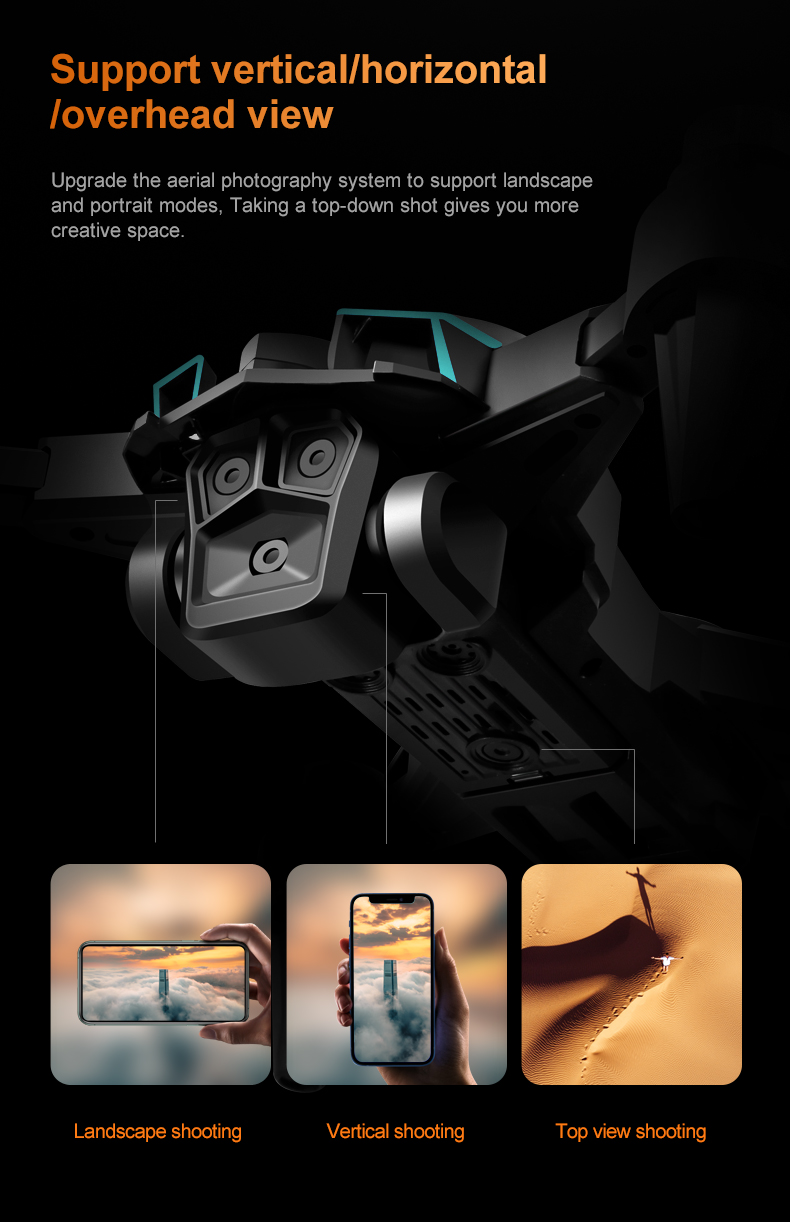 Upgrade Your Aerial Photography with T2 Smart Follow Me Drone Camera 8k Esc One Key Takeoff Landing Outdoor Selfie Drone