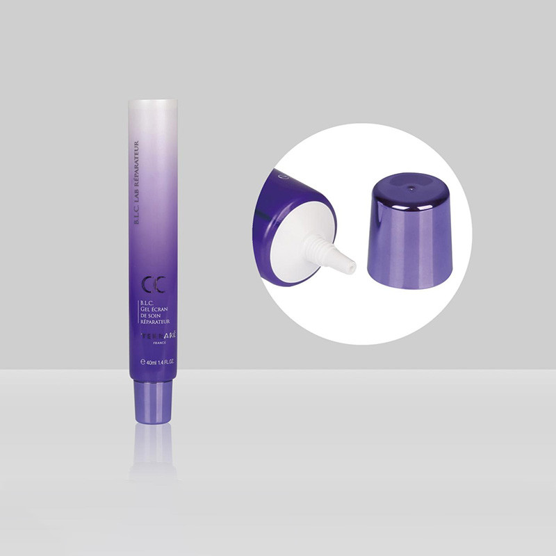 Aloe Vera Tube Custom Empty Plastic Cream Squeeze Cosmetic Packaging Tubes With Nozzle