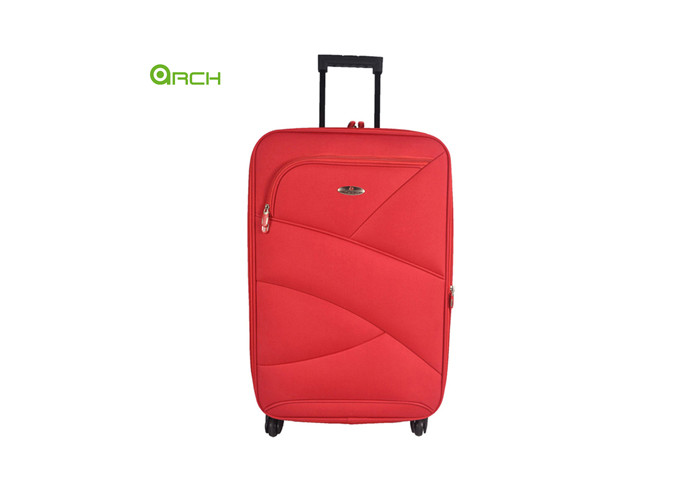600D Polyester Travel Trolley Lightweight Luggage Bag with Spinner Wheels
