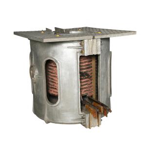 Buy cheap Metal Scrap Induction Melting Furnace 150KG Capacity For Iron / Copper / Steel product