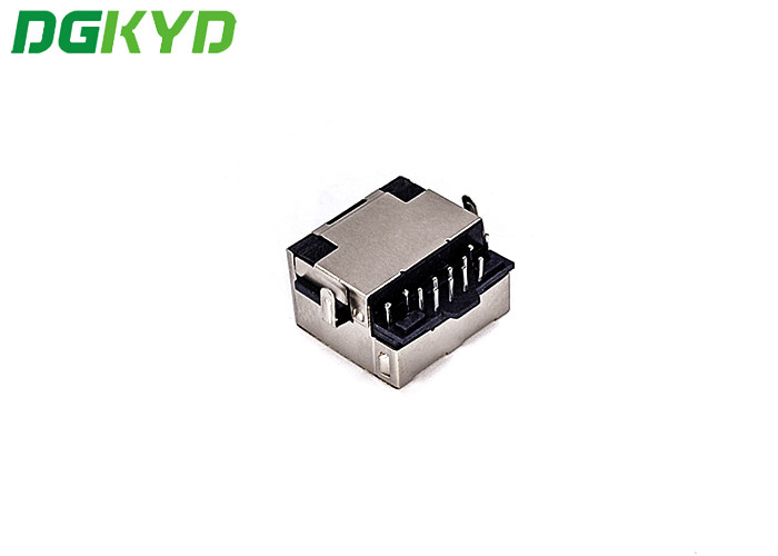 Sink 2.8 DIP Single Port RJ45 Connector With Metal Shield