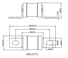 High Rupturing Capacity Fuse British Standard Fuses UL Certified BS88 Fuse Made in China