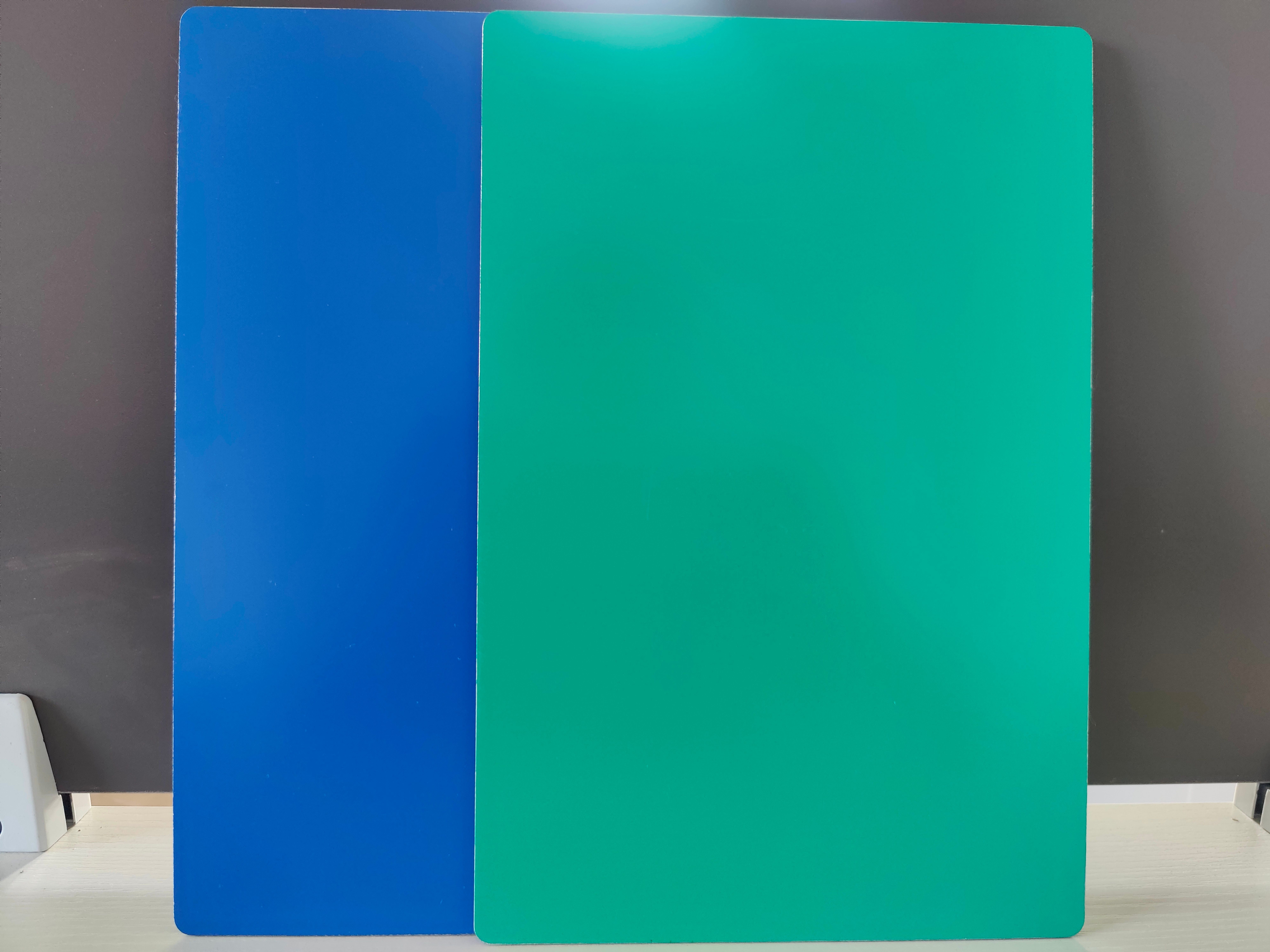 DHPE Coated ACP Brushed Aluminum Composite Panel 2mm Thickness Wooden