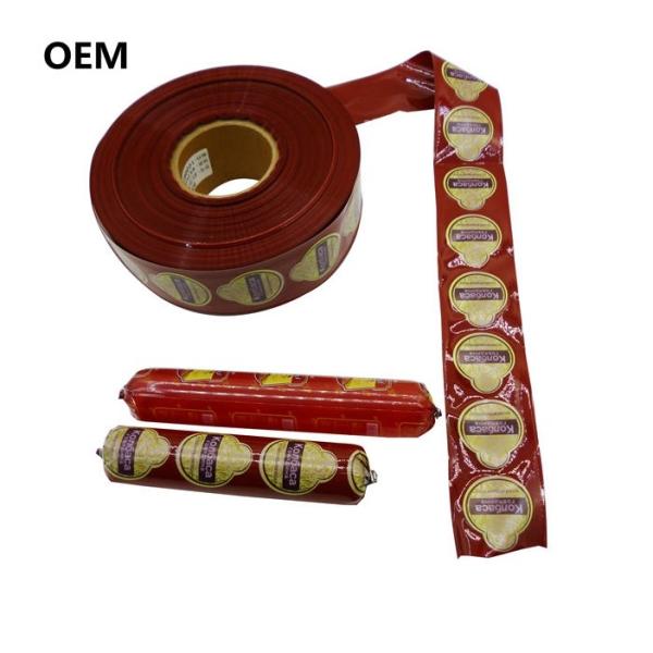 Custom brand plastic casings food grade casings sausage packaging wholesale at