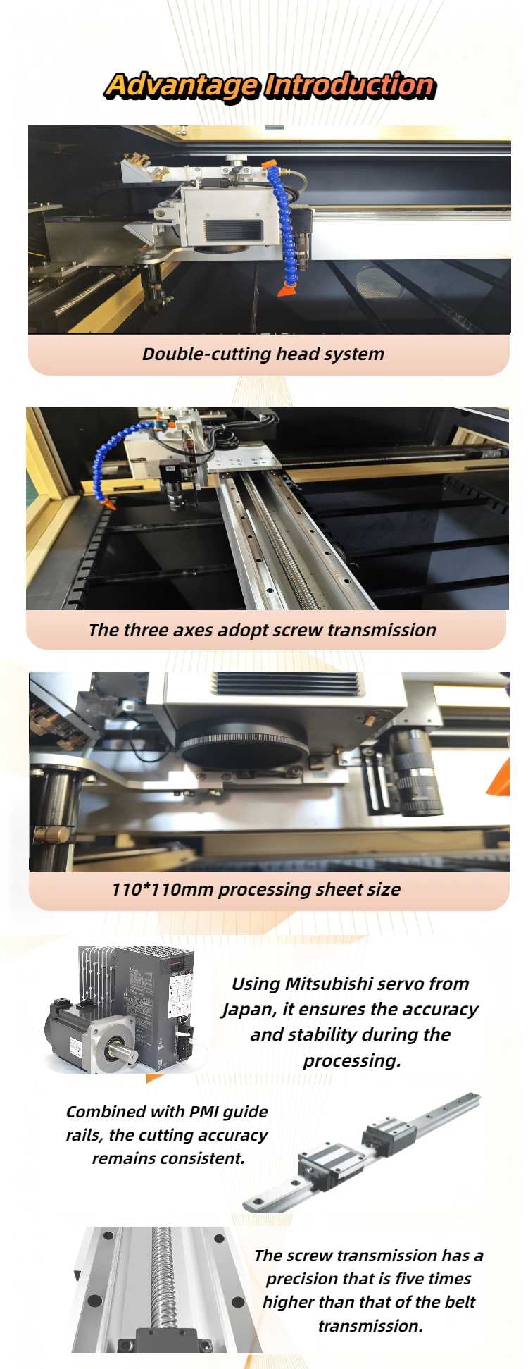CO2 300W Integrated Scanning, Marking and Cutting Machine，Applicable to the exquisite gift industry