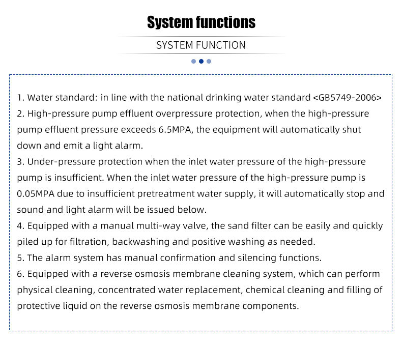 35% Freshwater Recovery Portable Rate Electric Seawater Desalination Device For Island Seawater
