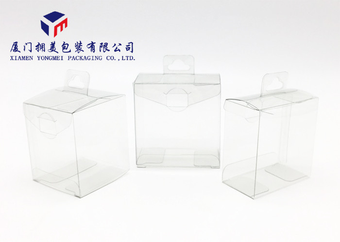 Hang Strip On Top Plastic Retail Packaging Boxes Pack Cosmetics Eco Friendly