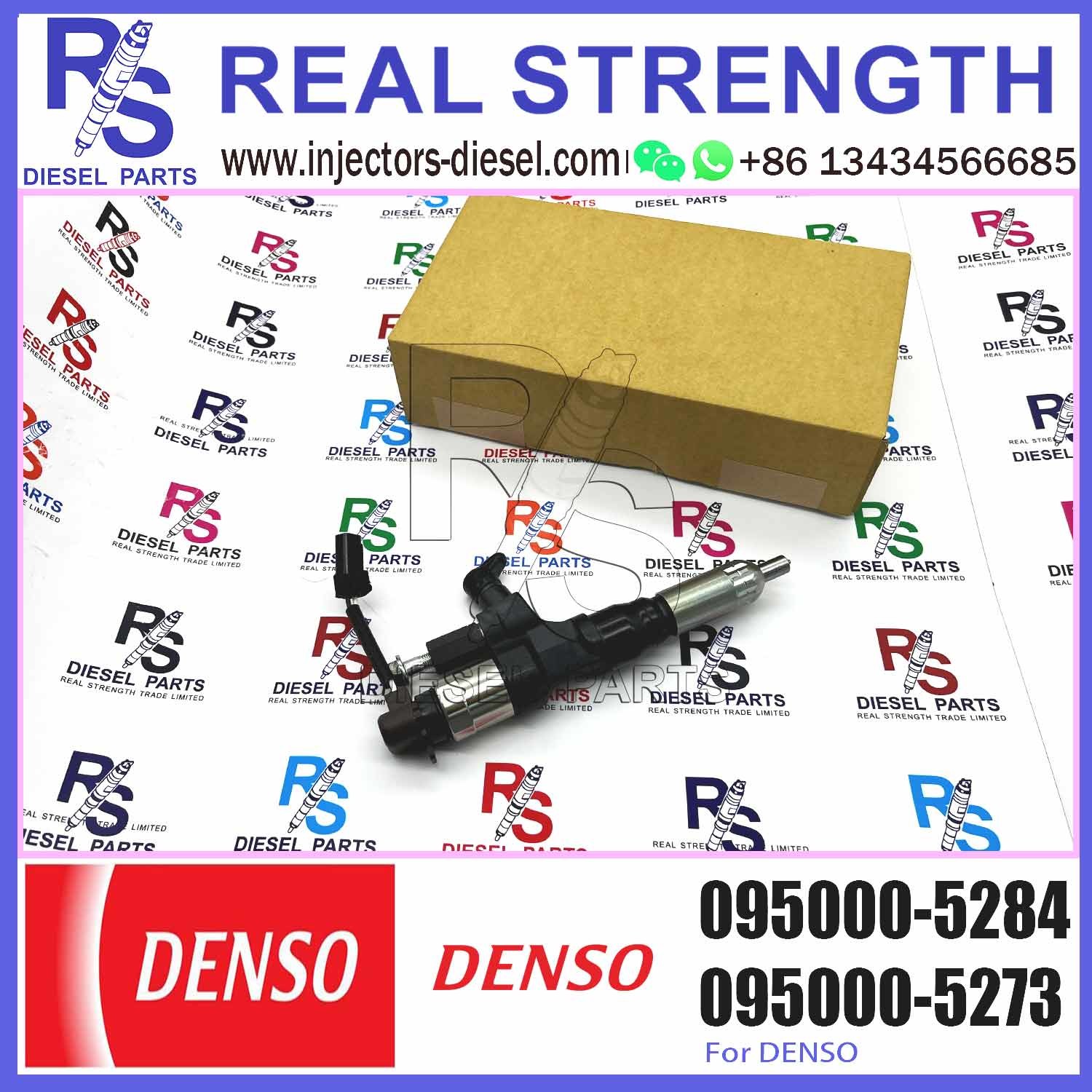 Original Fuel Injector 095000-5280 095000-5283 095000-5284 For Truck J08E 23910-1360 23670-E0291 23670-E0290