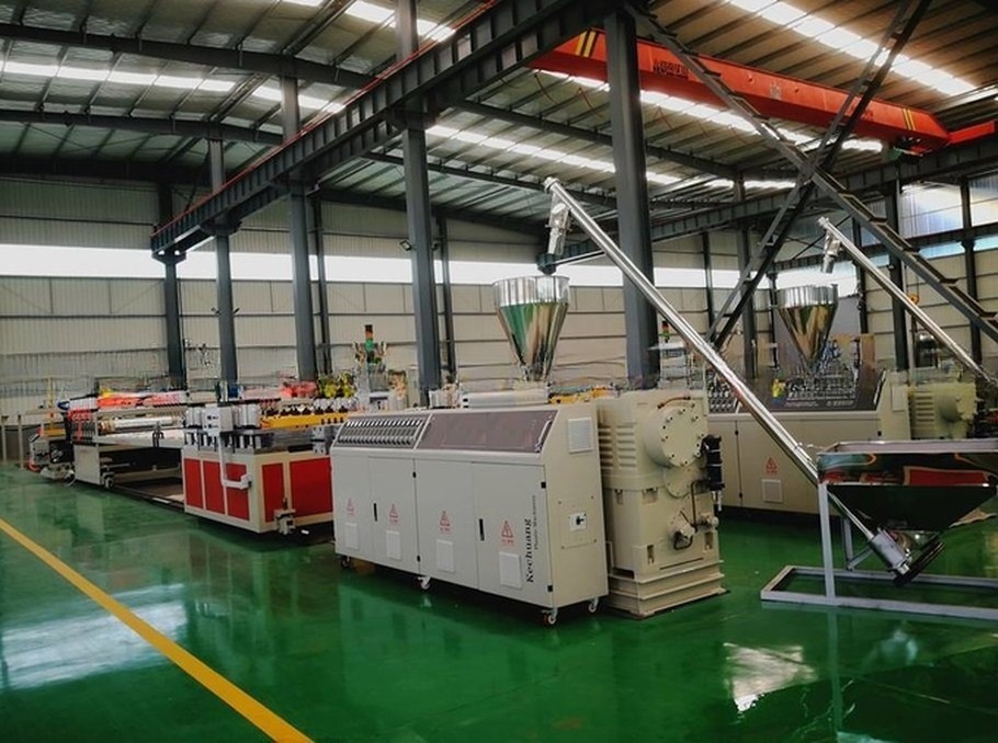 Plastic PVC / WPC Celuka Foam Board Extrusion Production Line
