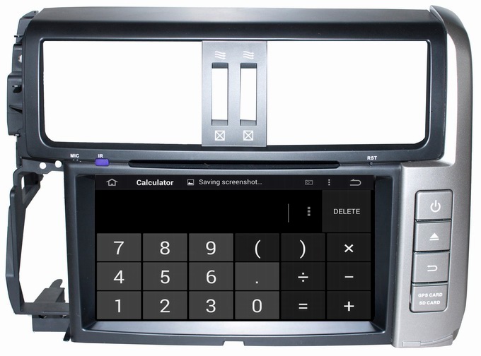 Ouchuangbo Auto GPS Navigation DVD Stereo System for Toyota Prado 2010-2013 Car Kit Android 4.4 Radio OCB-8015D