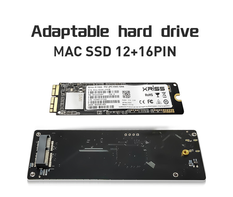 SSD External Hard Drive Enclosure USB3.0 For Apple Flash MacBook