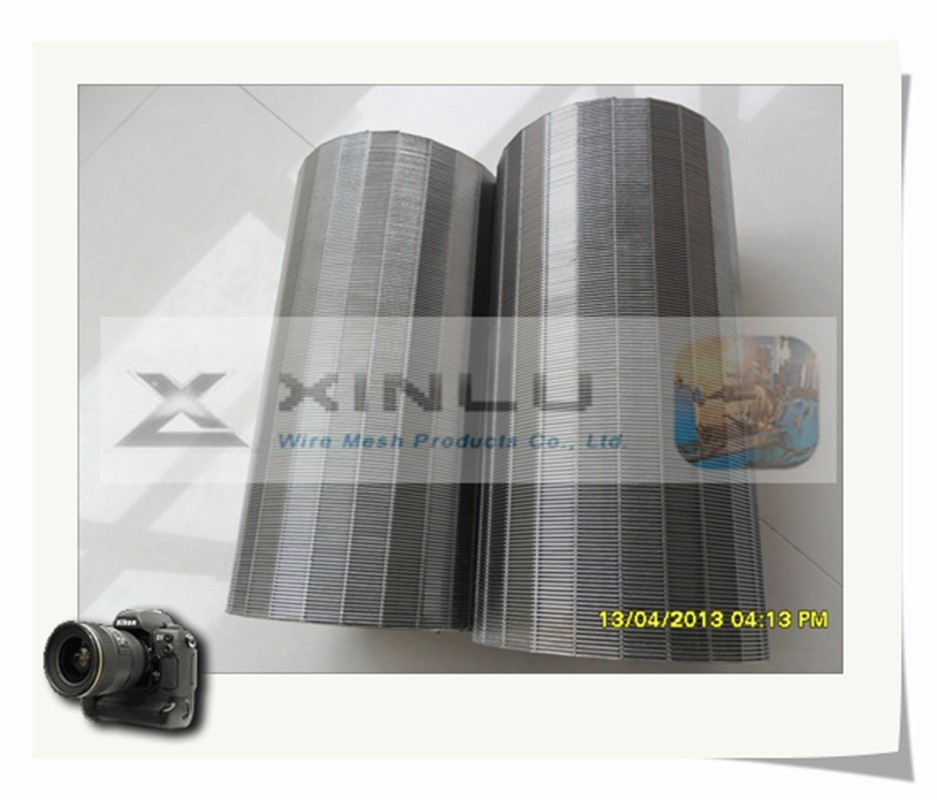 114mm Wedge Wire Screen Pipe All Welded 304 Stainless Steel Pipe Anti Corrosion