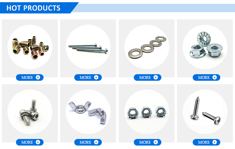 M2.5 M6 Metal Hex Nut Galvanized Stainless Steel Material Din 557
