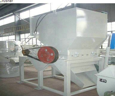 Recycled Water Ring Granule Single Screw Extruders For Waste Flakes