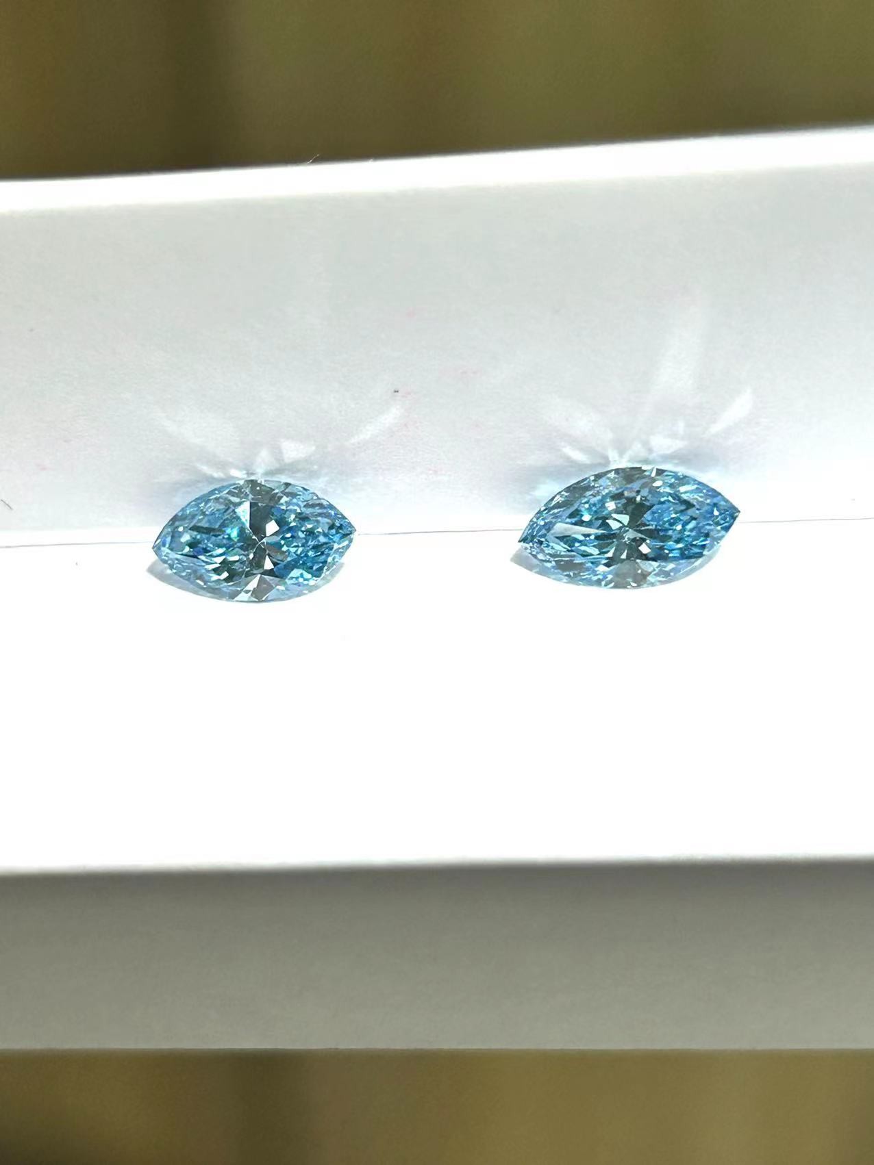 High Clarity VS2 Fancy Color Diamond Marquise Decorative Jewelry