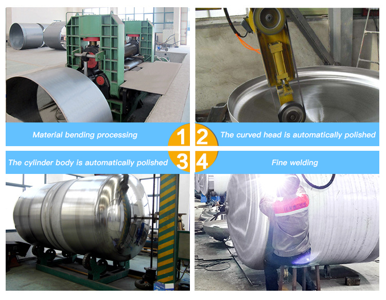 63 Stirring Speed 1000L Stainless Steel Reactor for Pharmaceutical Manufacturing
