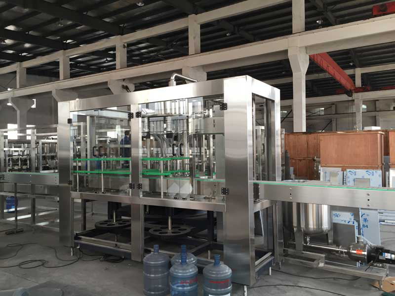 1000BPH Gallon Water Filling Plant For 20L Barrel Water Line