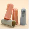 Buy cheap Apricot Baby Silicone Products Soft Finger Toothbrush With Packaging Box from wholesalers