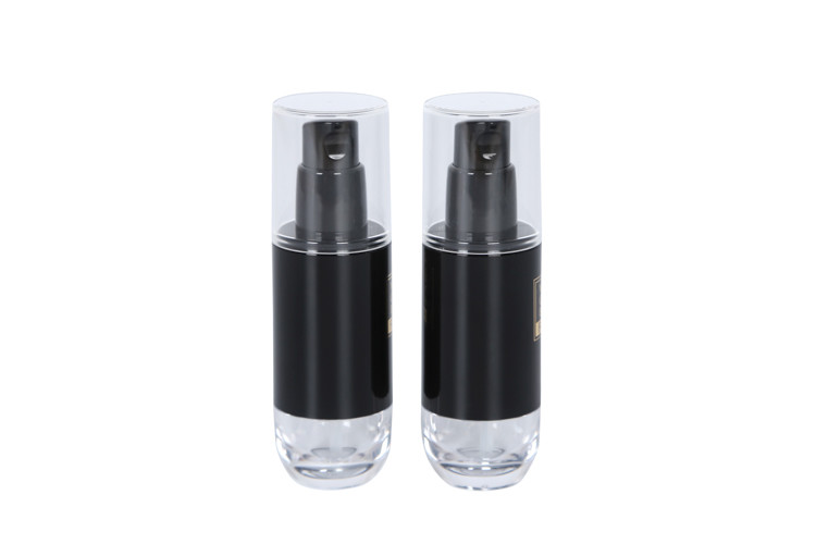 30ml Customized Color And Logo Acrylic Foundation Bottle Skin Care Packaging Cosmetic Bottle UKE05