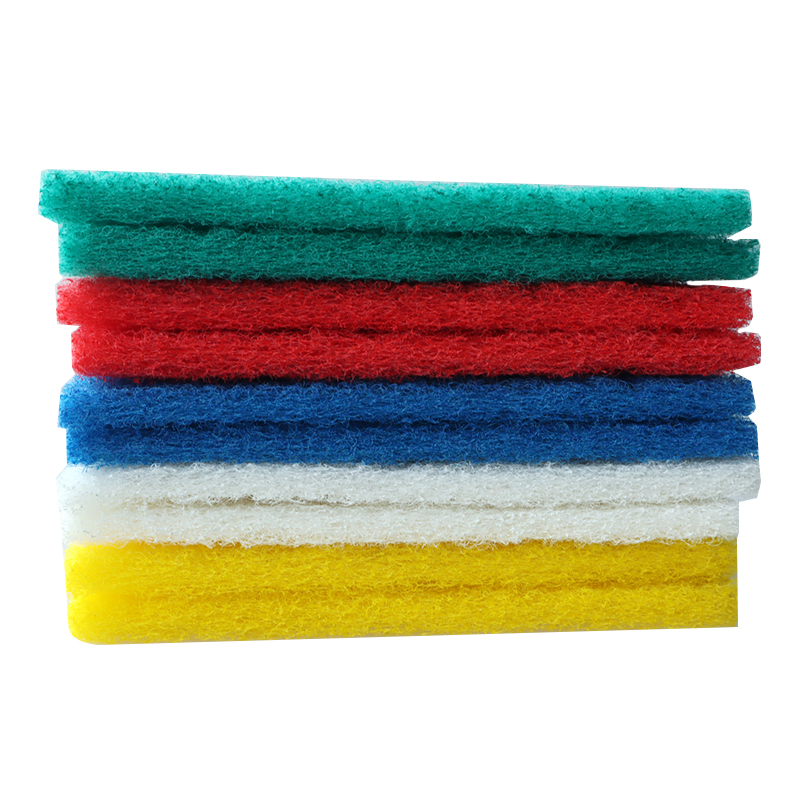 Customized Kitchen Scouring Pads Corrosion Proof Wear Resisting Portable