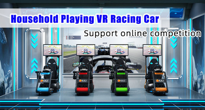 Shopping Mall Entertainment VR Racing Simulator Car Driving Simulation Seat