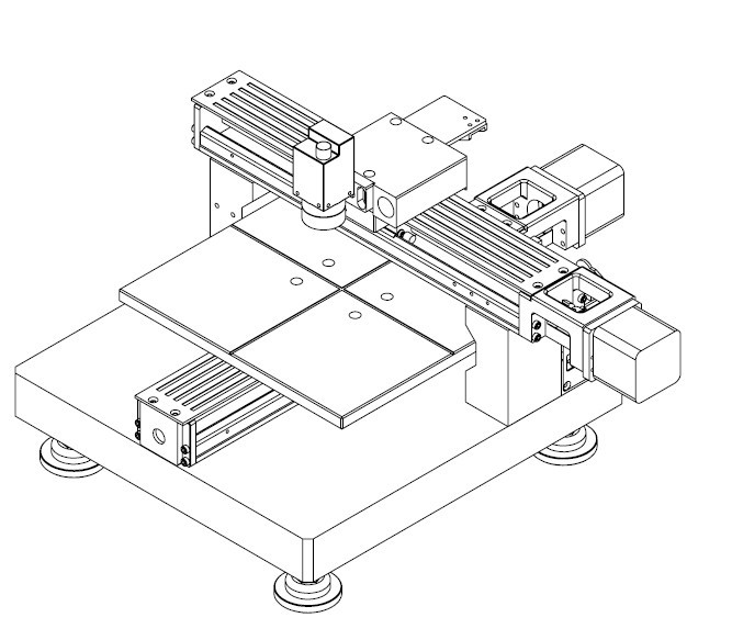 Vision Calibration System / Laser Camera Calibration Under 10μ Correction Accuracy